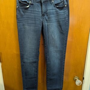 Jennifer Lopez Dark Blue Skinny Jeans